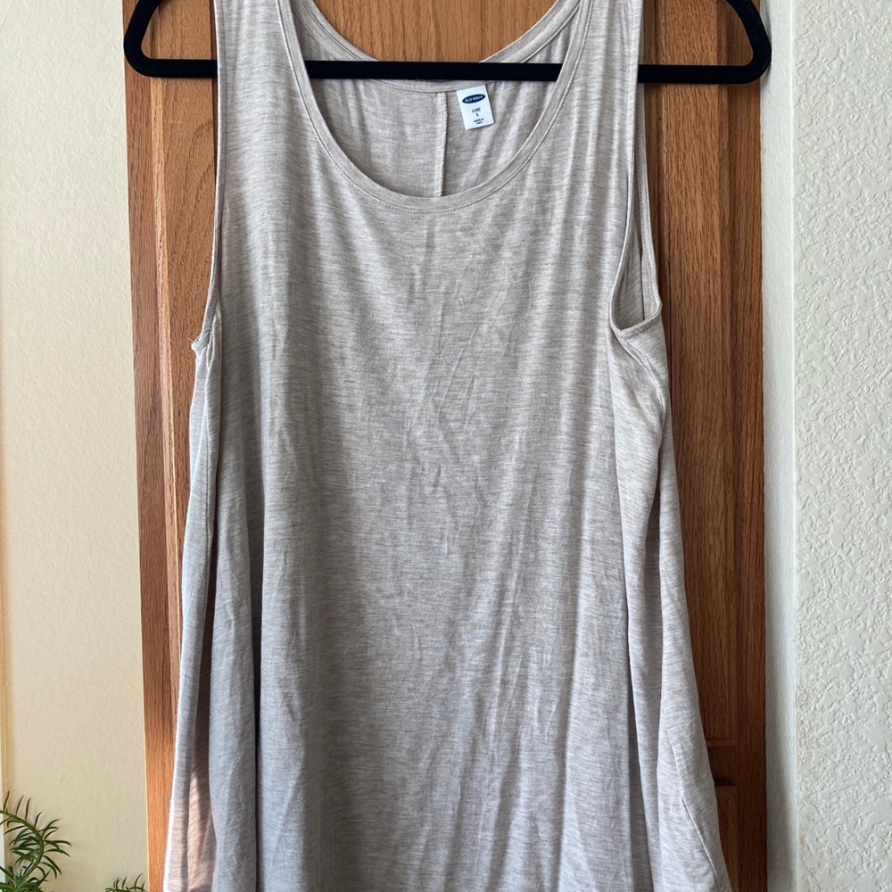 Oatmeal Luxe tank top
